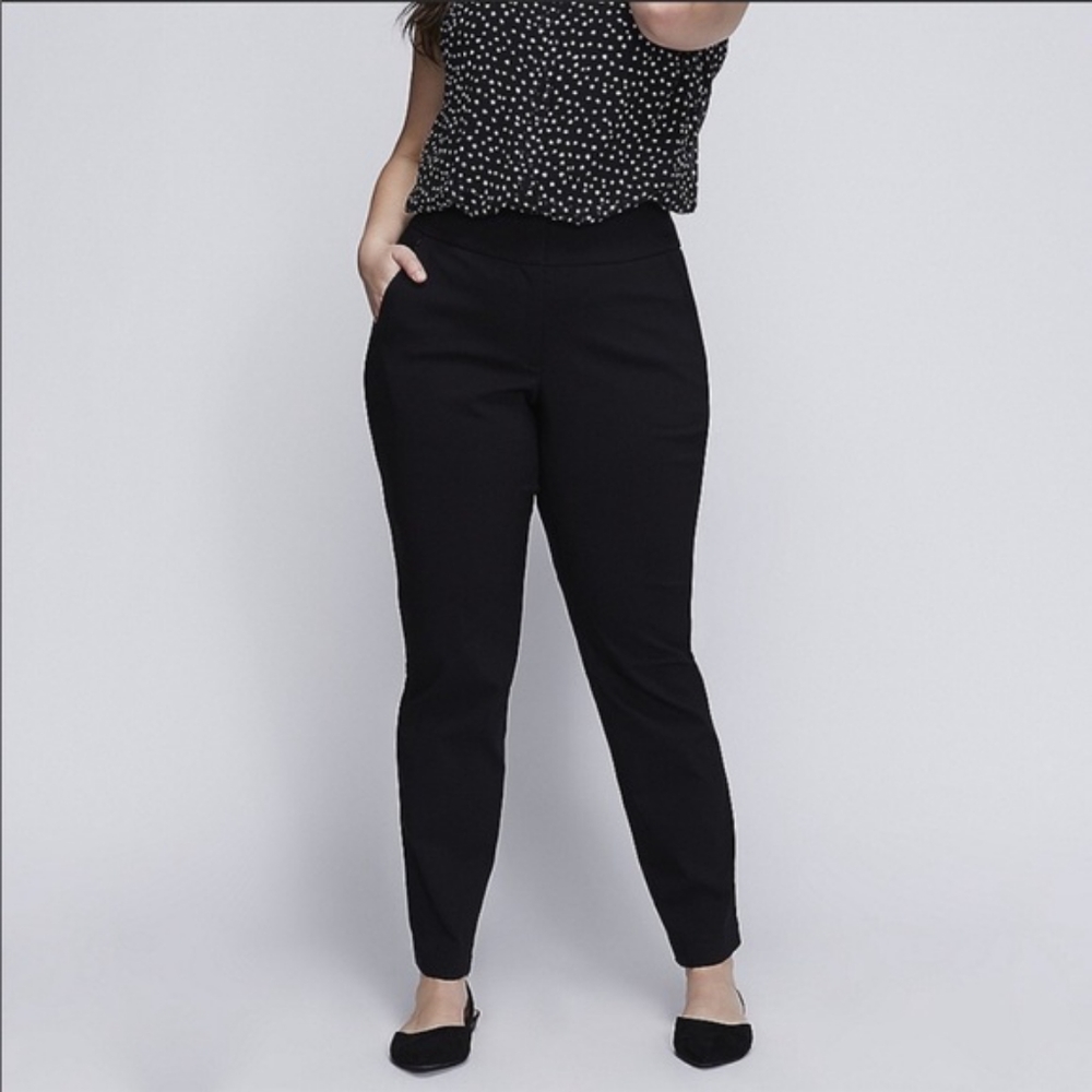 HOST PICK Lane Bryant's Black LENA Ankle Pants - Picture 9 of 9
